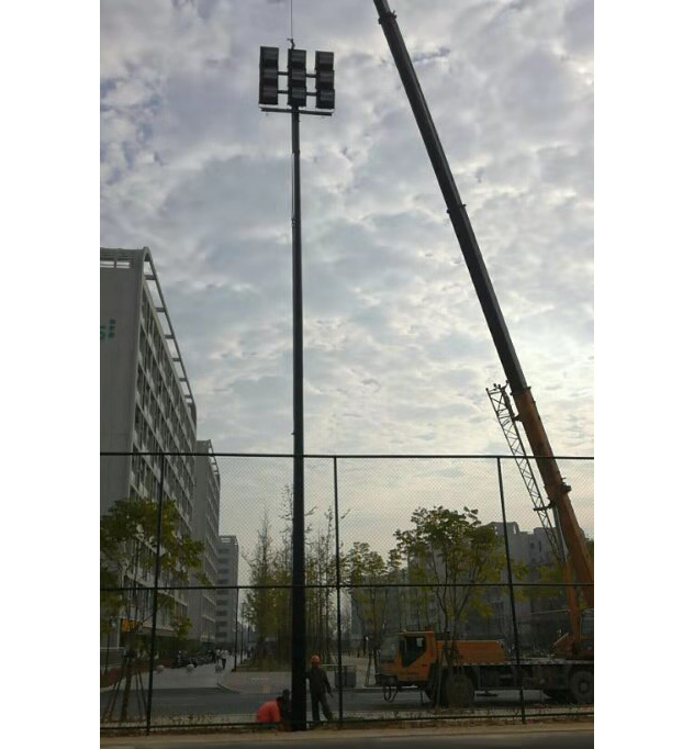 �q�东商友助力杭州师范大学亮化工程