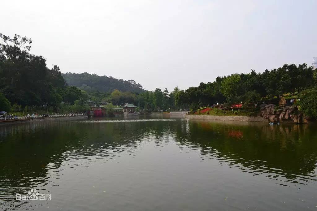 东莞旗峰公园局部内景展�C�实物图02