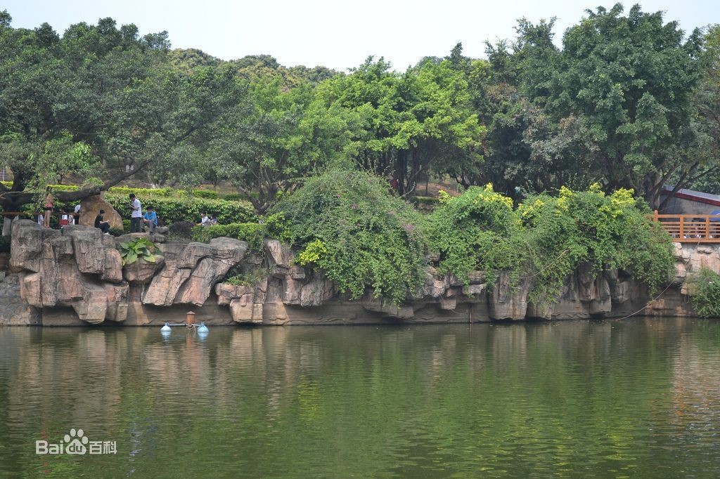 东莞旗峰公园局部内景展�C�实物图03